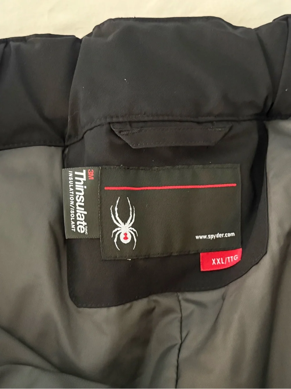 Spyder Men’s XXL Short Black Cargo Snow Ski Snowboard Thinsulate Pants ~Like New - Picture 12 of 16
